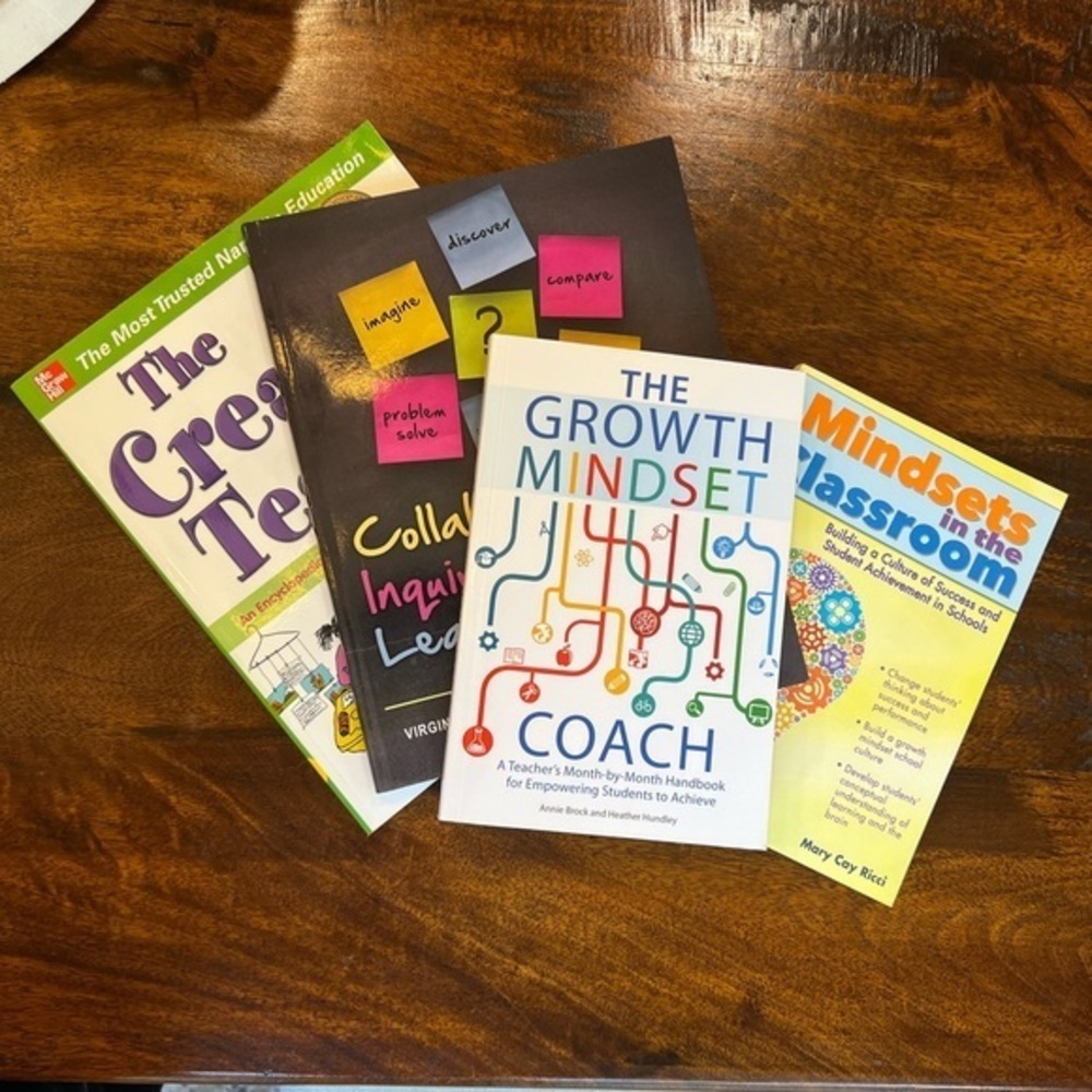 TPT Book Bundle Mindsets in the Classroom, Inquiry Based Learning, Creative